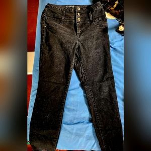 Black High Waisted Skinny Jeans